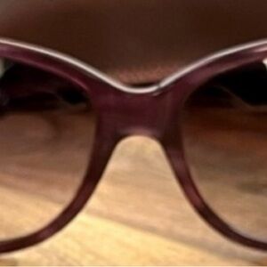 Coach Purple Sunglasses